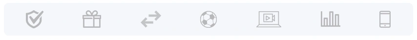 Top bookmakers by category: bonuses, live, payouts